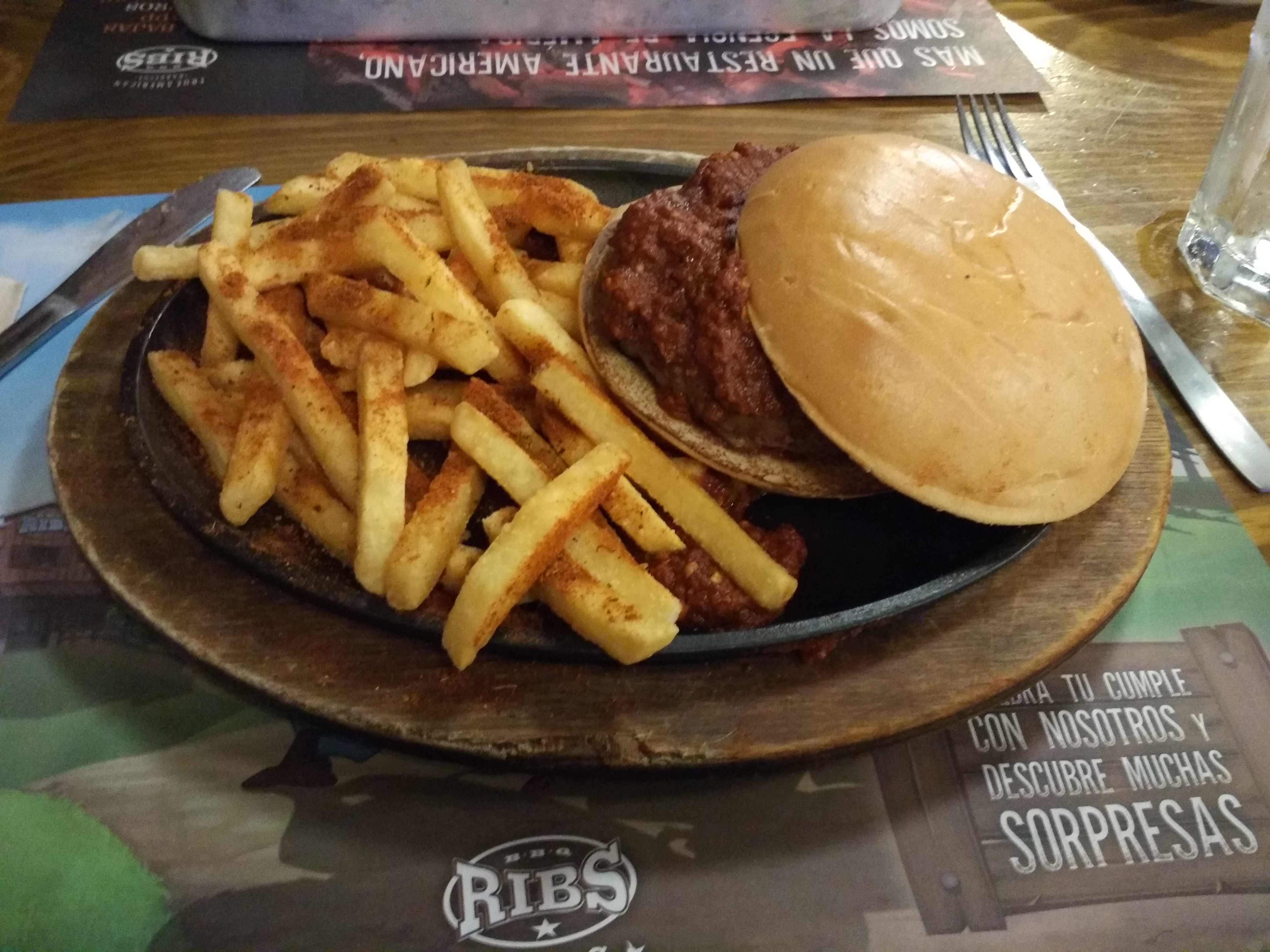 Hamburguesa picante