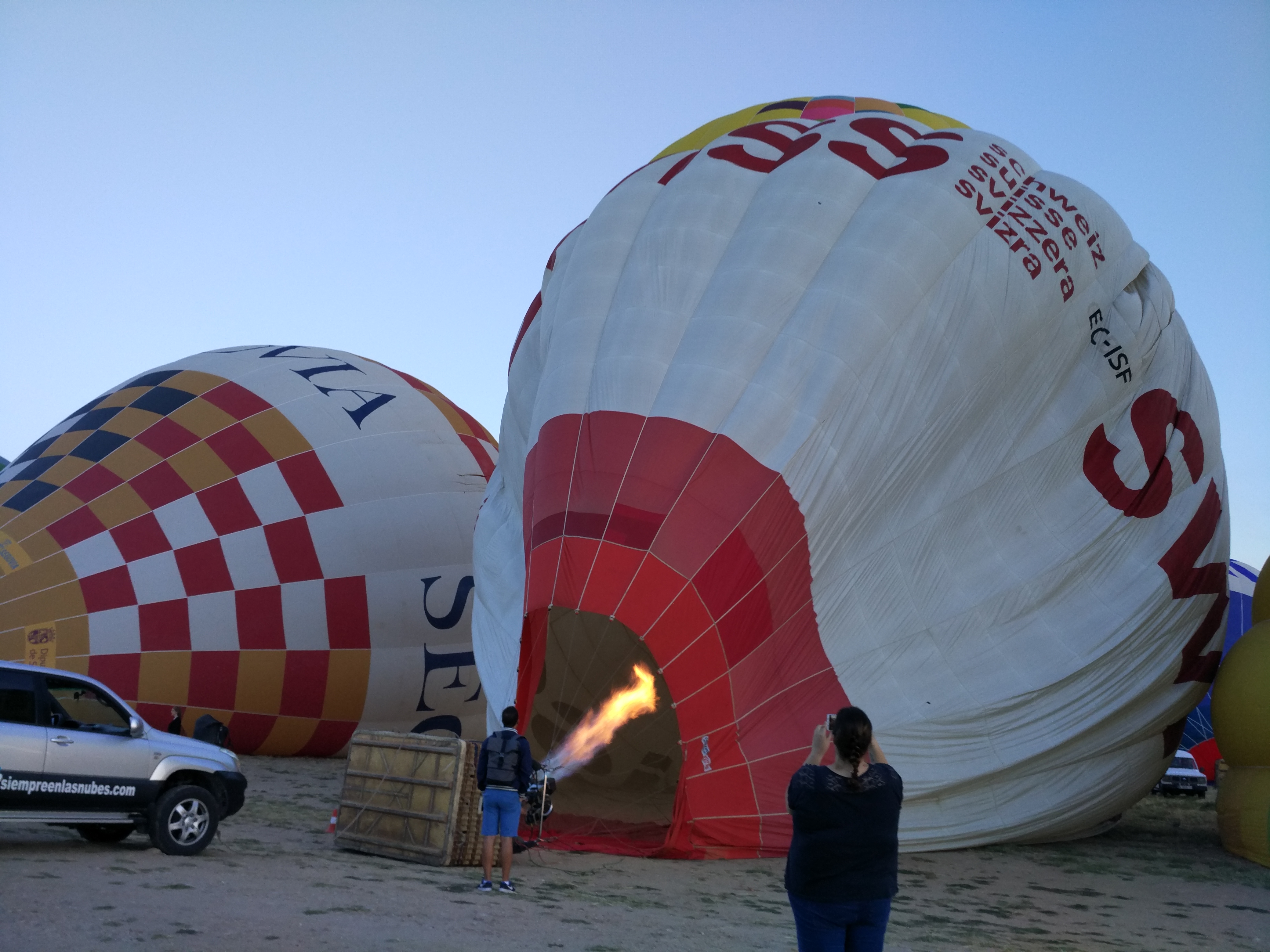 Esperando globos