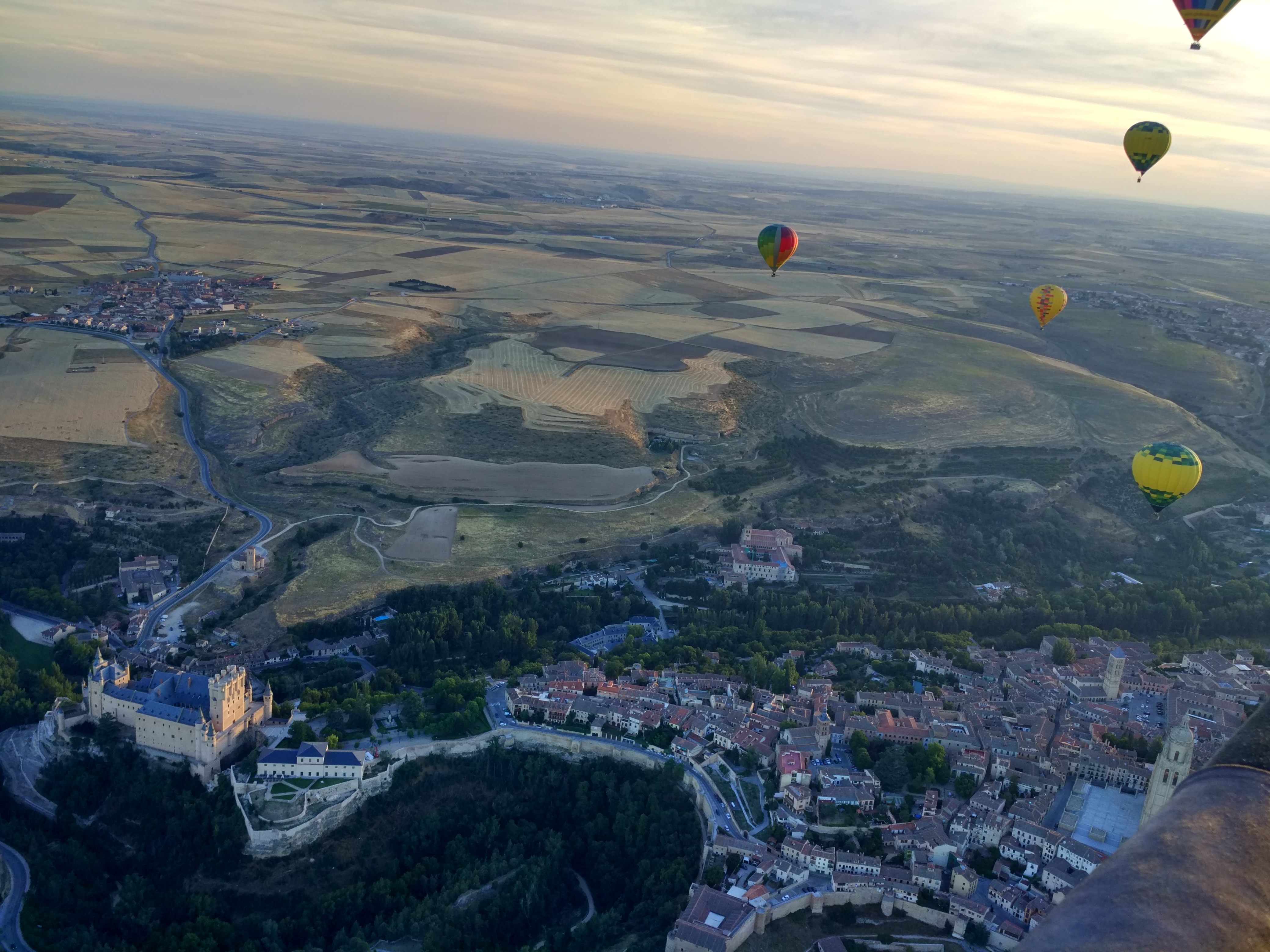 Vistas desde el globo