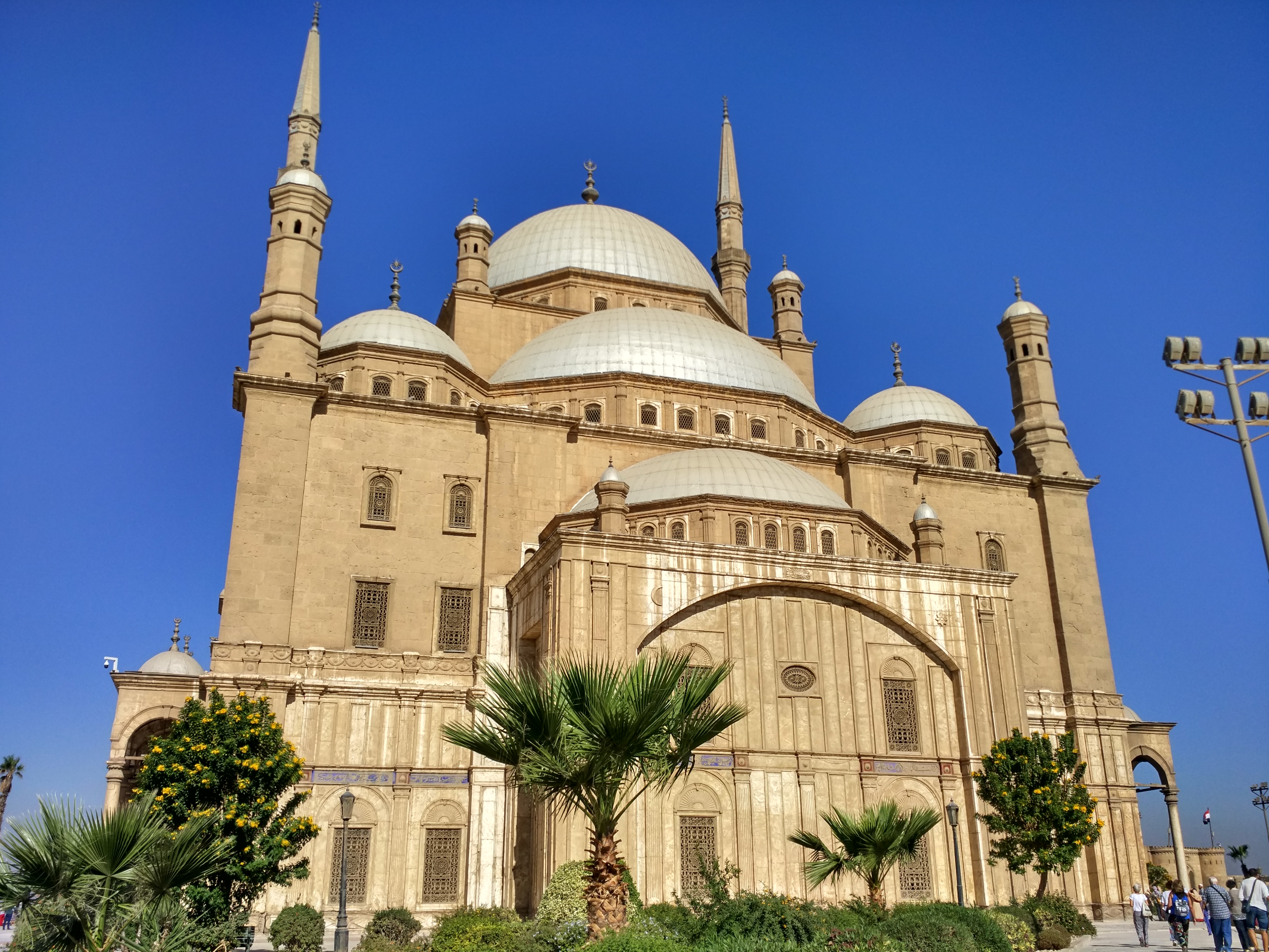 Ciudadela de Saladina, fachada exterior
