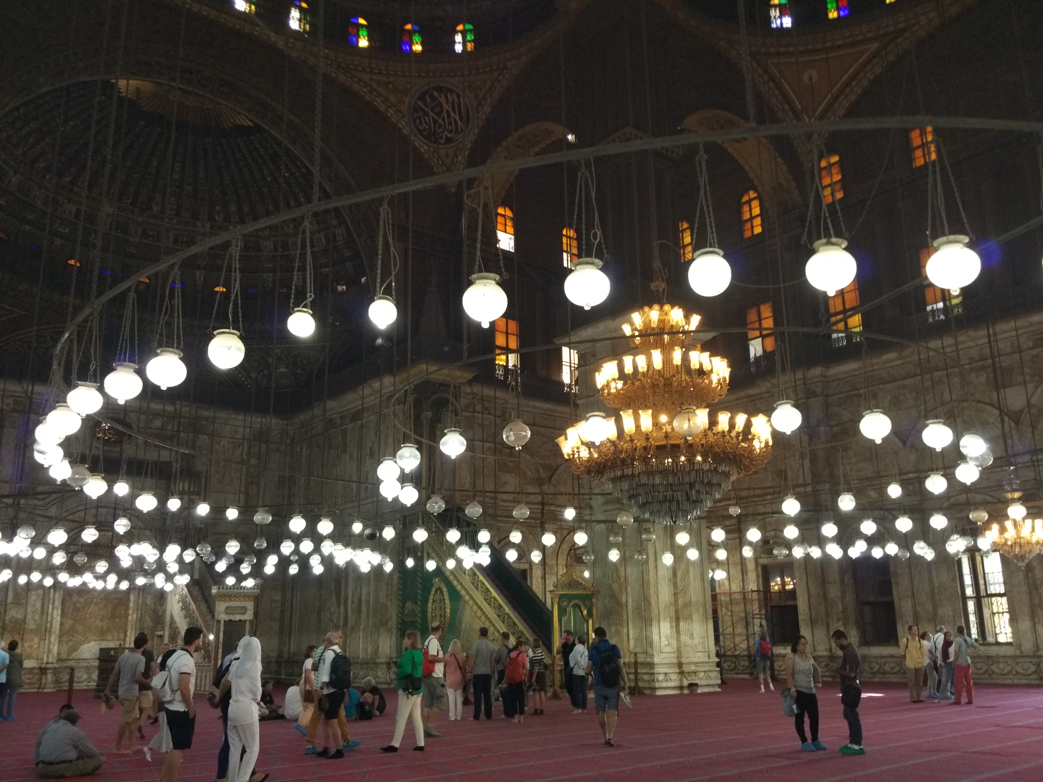 Ciudadela de Saladina, mezquita interior