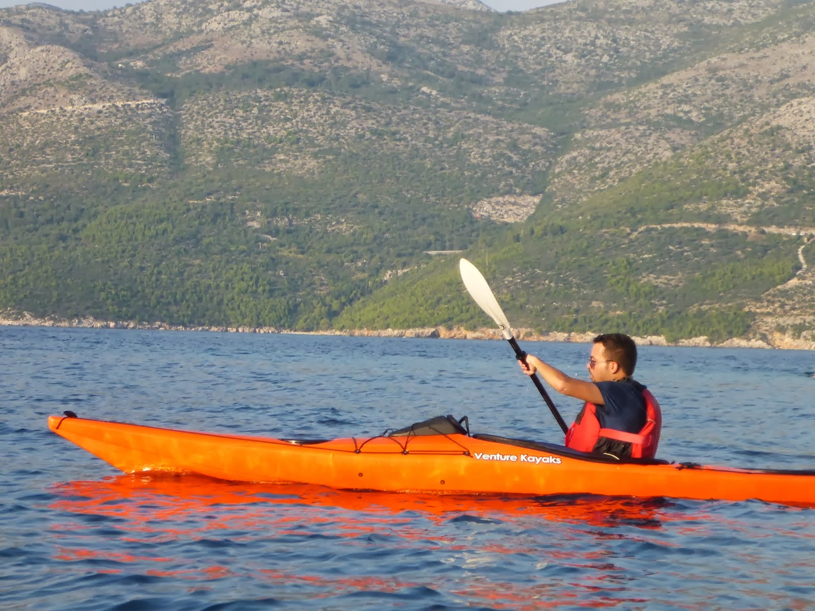 Yo en Kayak