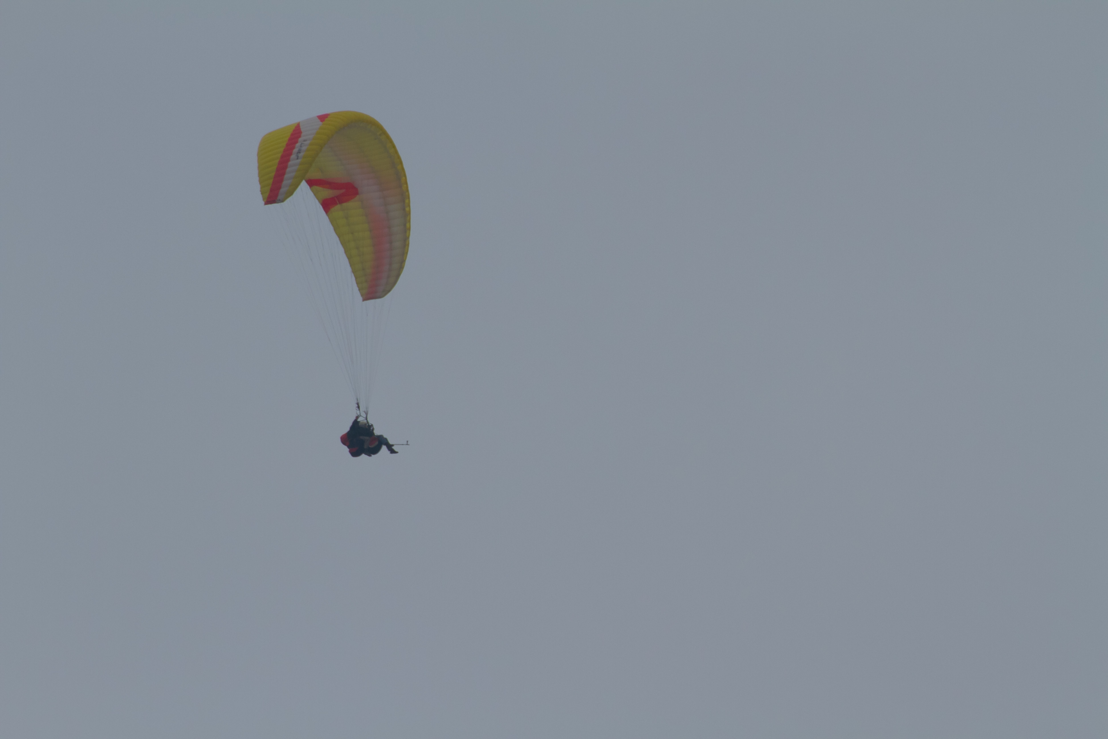 Volando en Parapente